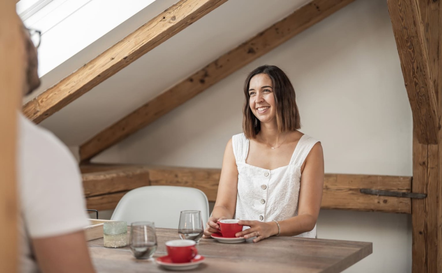 Gemeinsames Frühstück in der Loft Suite